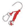 Diving Stainless Steel Single Hook Diving Reef Hook with Lanyard
