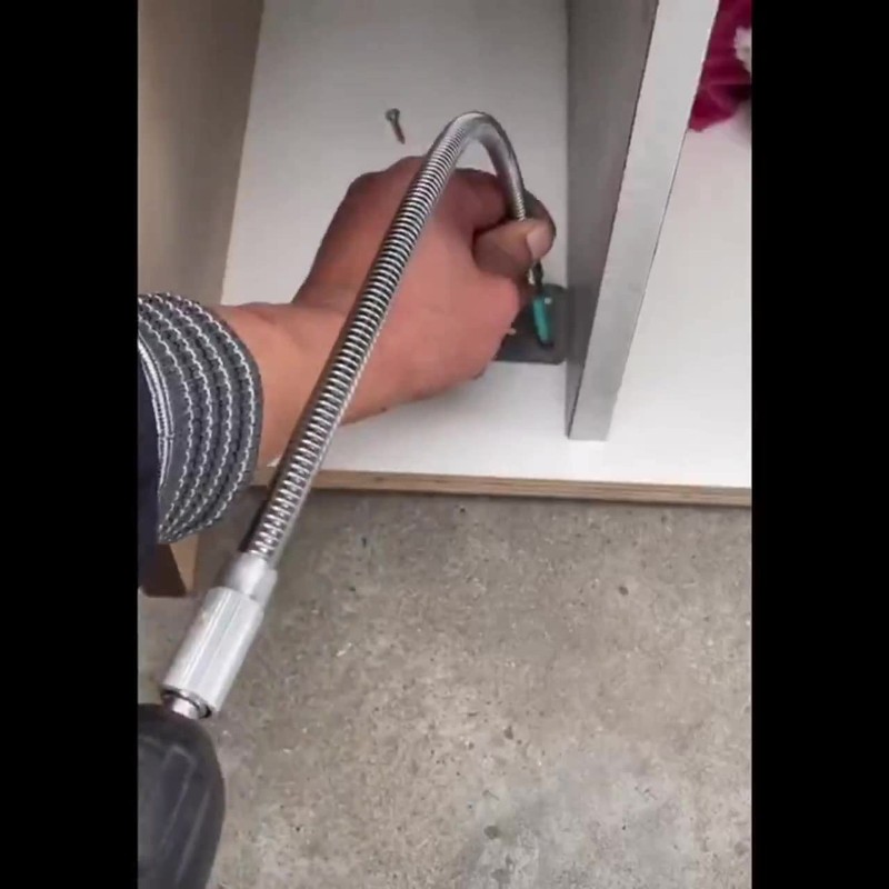 1/4 Inch Extension Screwdriver Connector, Flexible Bit Holder for Screwdriver