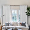 Hiasan White Voile Curtains for Living Room Net Curtains for