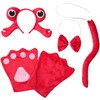 dressforfun 302053 – Costume Set Crab for Adults, Headband with