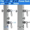 Vatemechie Weight Plate Holder Power Rack Attachment | Reinforced Steel