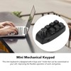 Mini Keypad 6 Keys 1 Knob Red Switch Mechanical Plug