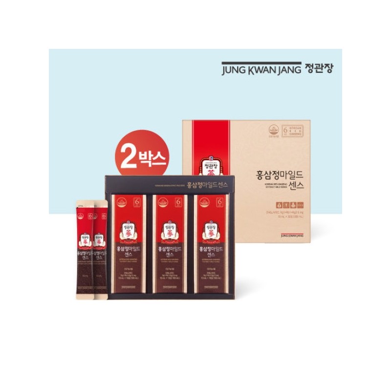 Jeonggwanjang Hongsamjeong Mild Sense 2 boxes / 정관장 홍삼정 마일드
