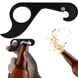 Einhand Flaschenöffner, Glasöffner Hilfe, Tragbare Bierflaschenöffner, Effortless Arthritis Jar Opener, Tragbare Bierflaschenöffner für Getränke, Apfelwein, Bar, Heim-Gadgets