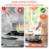 12 Pieces Detector Cover Fire Alarm Dust Paint Cover Stretch