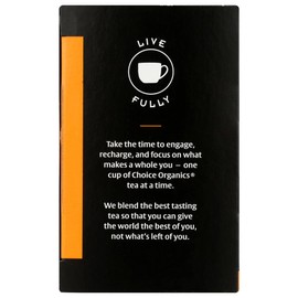 Choice Organic Teas English Breakfast Tea Decaffeinated Organic - 16 Tea Bags