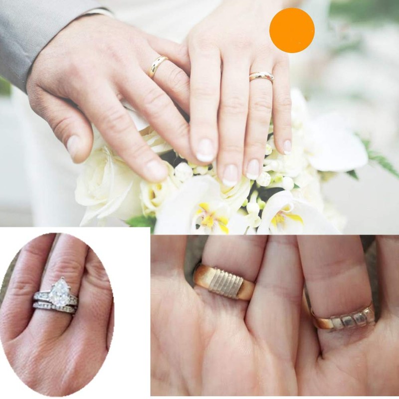 AIOMISKO Ring Size Adjuster for Loose Rings, General 4Pcs Coil