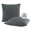 SHC by BaSaTex 2er Pack Jersey Kissenbezüge Kissenhüllen | Kopfkissenbezug