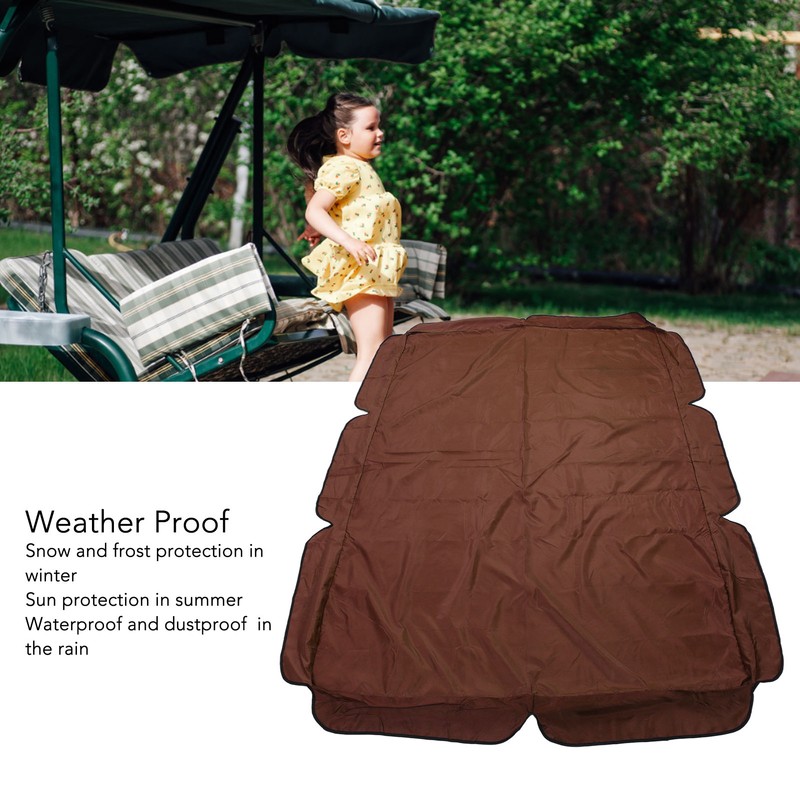 Swing Canopy 600D Silver Coated Oxford Cloth Waterproof Swing Top