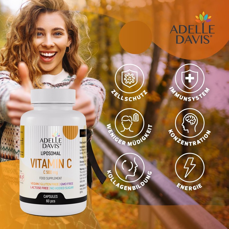Liposomal Vitamin C 500 mg Capsules - Liposomal Vitamin C