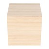 Artemio Wooden Cube Box, Wood, 12 x 12 x 12