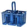 MasterPart 8 Compartment Blue Cutlery Basket Compatible With Indesit Dishwashers
