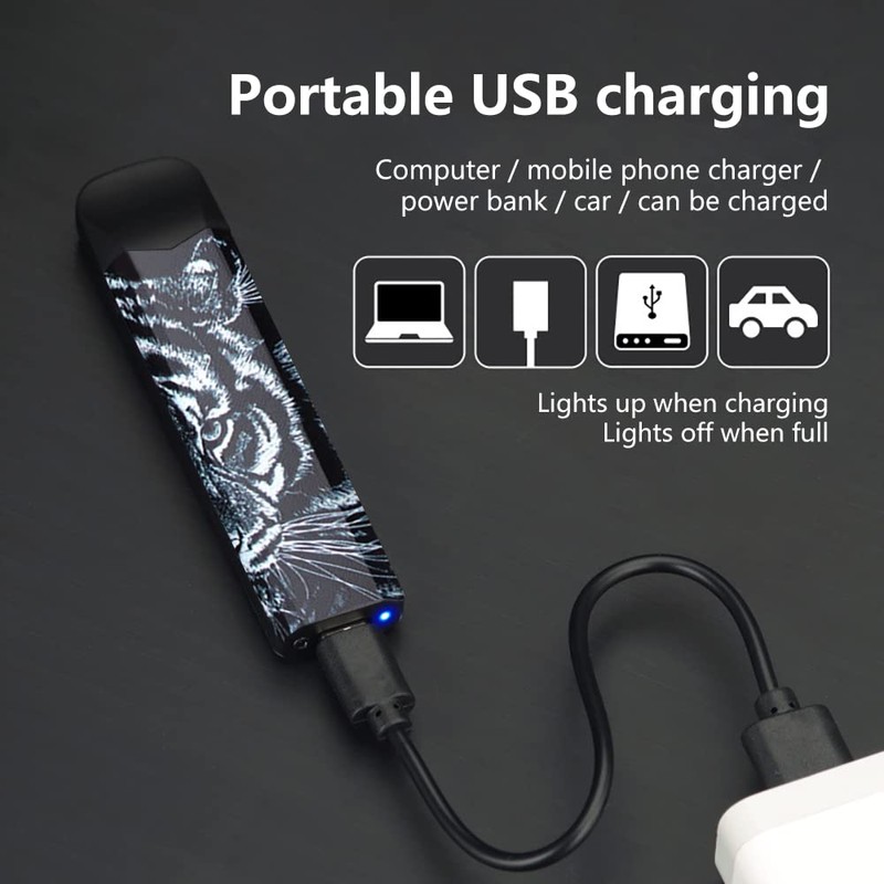 SKRFIRE Electric Lighter Rechargeable Mini Lighter Tungsten Lighter Touch Switch