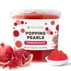 Tea Zone [7 Pounds] Pomegranate Popping Pearls for Boba Tea