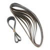 MASUNN 15pcs 25x762mm Sanding Belts 600/800/1000 Grit Aluminum Oxide Sanding