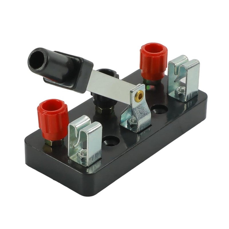 1Pc Educational Single Pole Knife Switch Single Pole Double Throw