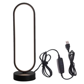 Bedside Lamp,Bedroom Table Lamp,USB Dimming Lamp,Creative Home Decor,Three-Color Dimming Light,for Bedroom,Study,Living Room,Dining Room