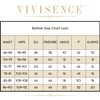 VIVISENCE Bikini Bottoms High Waistband Ideal for Beach and Sports