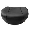 FZJDSD Black Driver & Passenger Side Bottom Leather Replacement Seat
