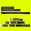 20 cm Aluminium Alloy Ruler, Stainless Steel Ruler for Measurement,