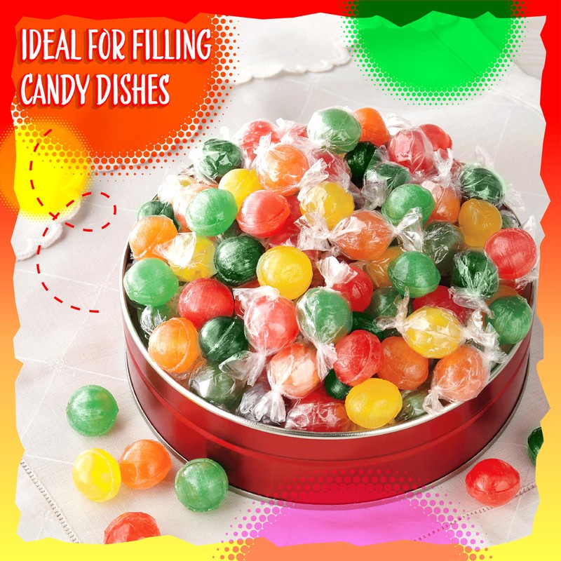 Sour Balls Hard Candy | 2 Pound Bag | Assorted
