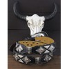URAMAN Mens Western Belt Cowboy Country Concho Leather Belt for