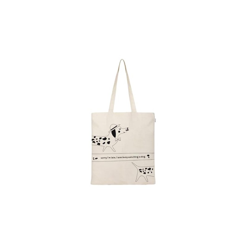 Eco Right Aesthetic Canvas Tote Bag for Women, Trendy &