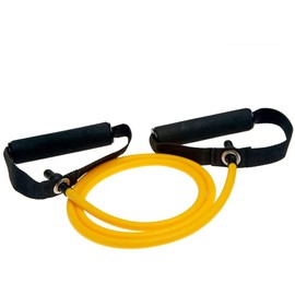 FH Exercise Bands with Handles, Strength Training Resistance Loop Bands Light/Medium/Heavy Elastic Stretch Tubes Cords For Fitness Workout Home Gym Training for Men/Women (Complete Set & Anchor)