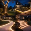 Lightonight Solar LED Strip Lights,32.8FT 6000mAh Large Capacity Solar String