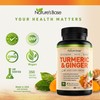 Nature's Base Turmeric and Ginger Supplement - with Curcumin, Apple