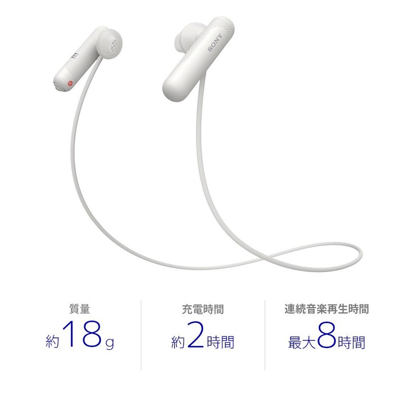 Sony WI-SP500 WQ WI-SP500 WQ Wireless Stereo Headset with Microphone