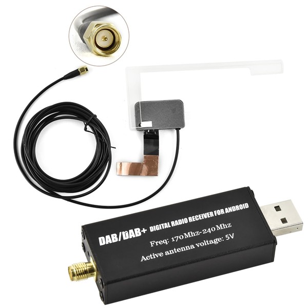 DAB Adapter for Car Radio - Portable Digital DAB+ Radio