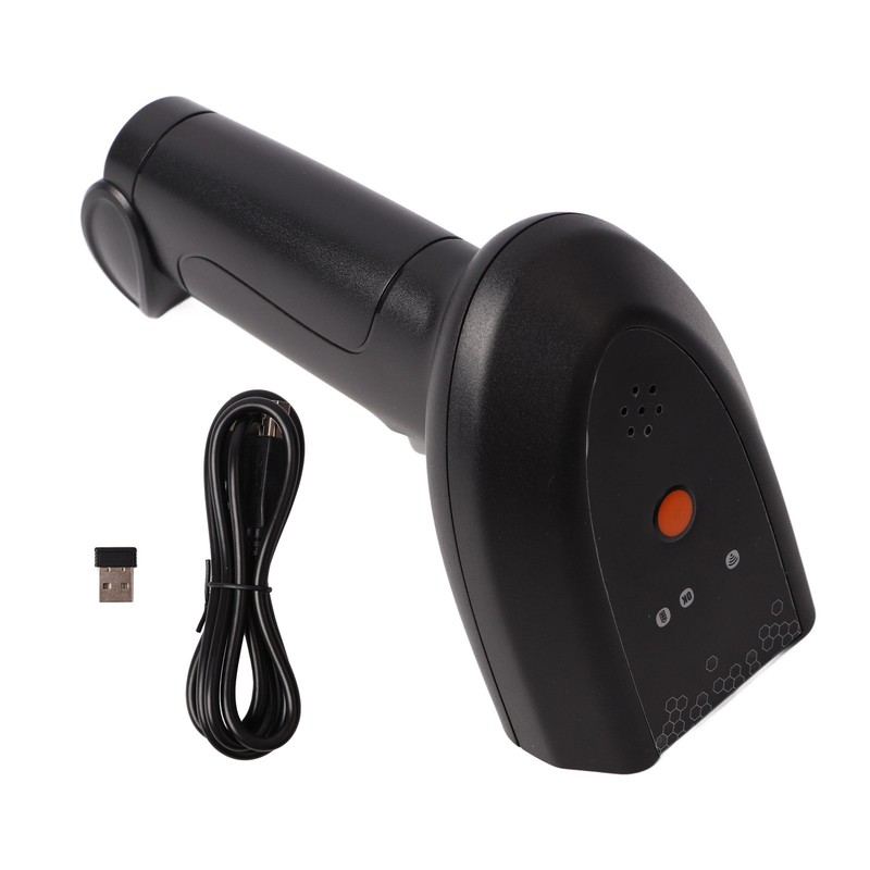 QR Code Scanner V10 Wireless Intelligent Voice Scanner Supermarket Courier