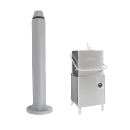 Chaofei 00-119099-00002 Overflow Tube with O-Ring Fit for Hobart Dishwashers C54A C44A AM14 UW50 Replaces 0011909900002