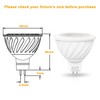 ALIDE MR16 3W Led Bulbs 20W Halogen Equivalent,2700K Soft Warm
