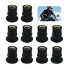 Nevoluxer 10 x M4/M5 Motorcycle Windscreen Nut, Windscreen Wave Nut
