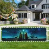 Three Wise Men Banner 118 x 35 Inches, Nativity Starry