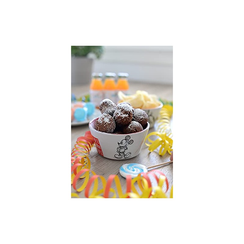 Egan Mickey Live Laugh Love Bowl Red, Multicoloured, S