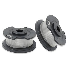 Replacement Spool Grass Trimmer Line, Pack of 2, Compatible with Einhell Ge-CT 18/28 Li et Ge -CT 18/28 Li TC, Cordless Grass Trimmer, 5 m Length Diameter 1.6 mm, Replacement Grass Trimmer Spool