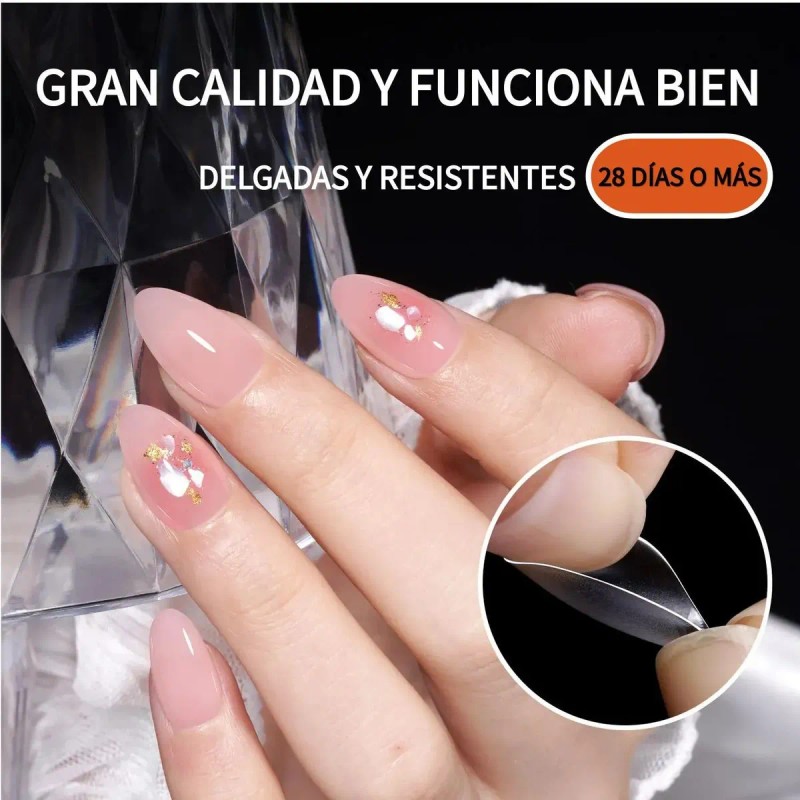 Tips Soft Gel Uñas Postizas Diferentes Modelos 600pzs Obp