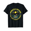 Honestly Officer I'm Just Geocaching Map Reading Geocache T-Shirt