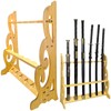 Sword Stand Display Floor Sword Stand Katana Holder 6 Tier