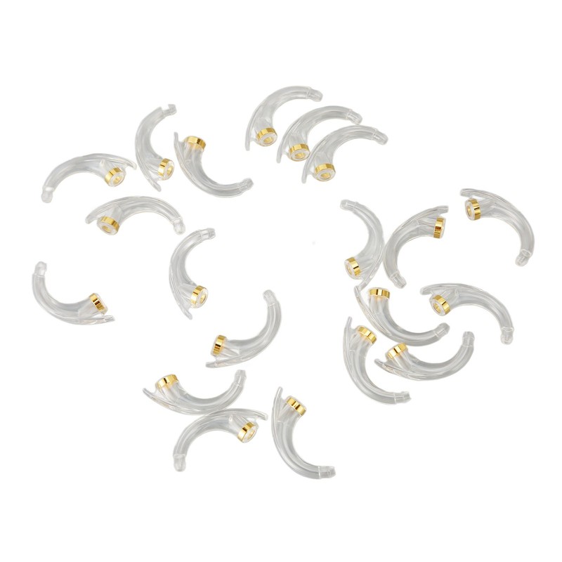 20pcs Replacement Ear Hook Prevents Howling Hearing Tool Parts Accessory