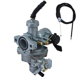 Autoparts Carburetor Carb Fit for Honda Trail CT110 CT90 with Throttle Cable C02220 C01008