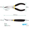 YNR Art Craft Beading Jewellery Making Bent Nose Pliers Tool