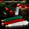 PChero Christmas Tree Candles with Remote Timer, 3 Pack 9.7