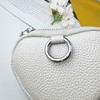 Thayakii Women's Heart Shaped Coin Purse, Key Case, Smart Key