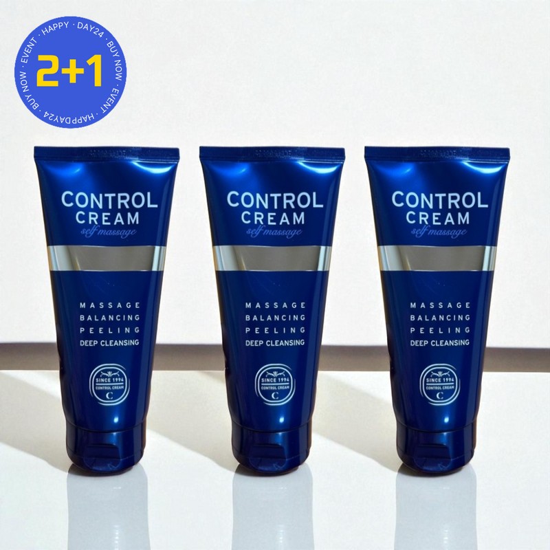 Chamzone 참존 콘트롤 크림 셀프 마사지 딥 필링 150ml 3개