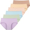 Innersy Women’s Underpants, Cotton, Breathable, Medium Waist Panties, Pack of