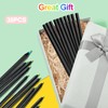 Gelanty Rainbow Coloured Pencils, 30 PCS 7 In 1 Colouring